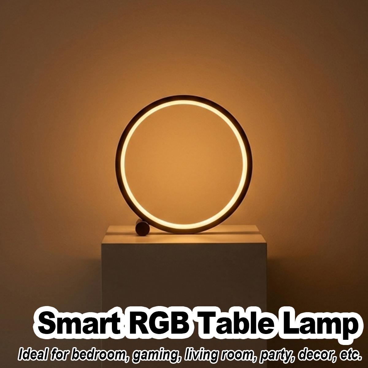 Desk Setup Study - Smart Table Lamp Music Sync Stepless