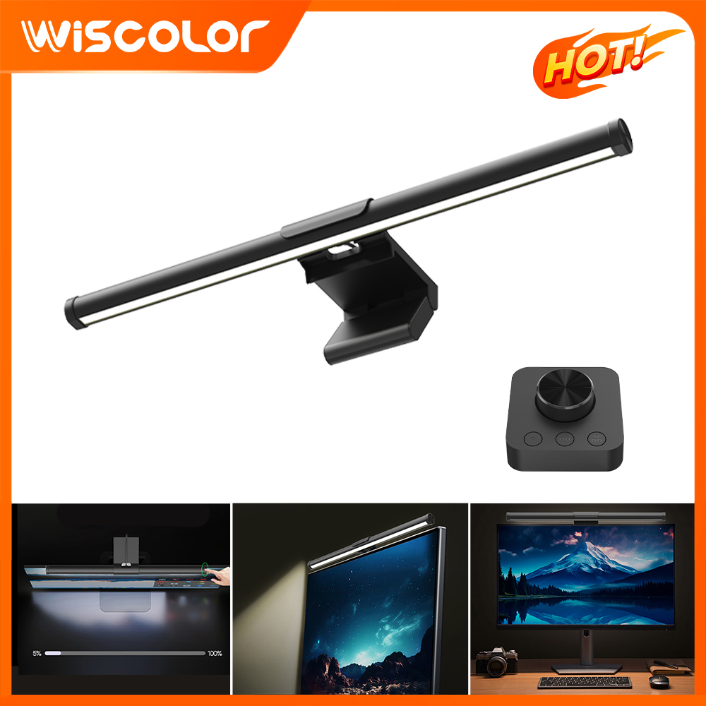 Desk Setup Tech - Setup Smart Wifi RGB Monitor Light
