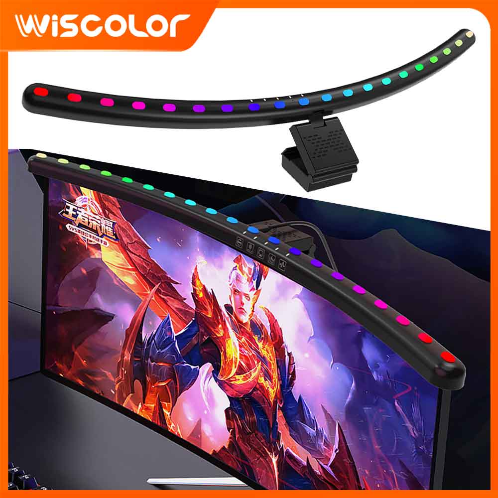 RGB Light Bar Monitor Smart Wi - Desk Setup In Office 评论和价格