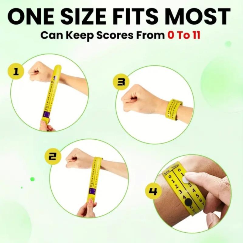 Pickleball Scorekeeper Wristba - Desk Setup Design 评论和价格