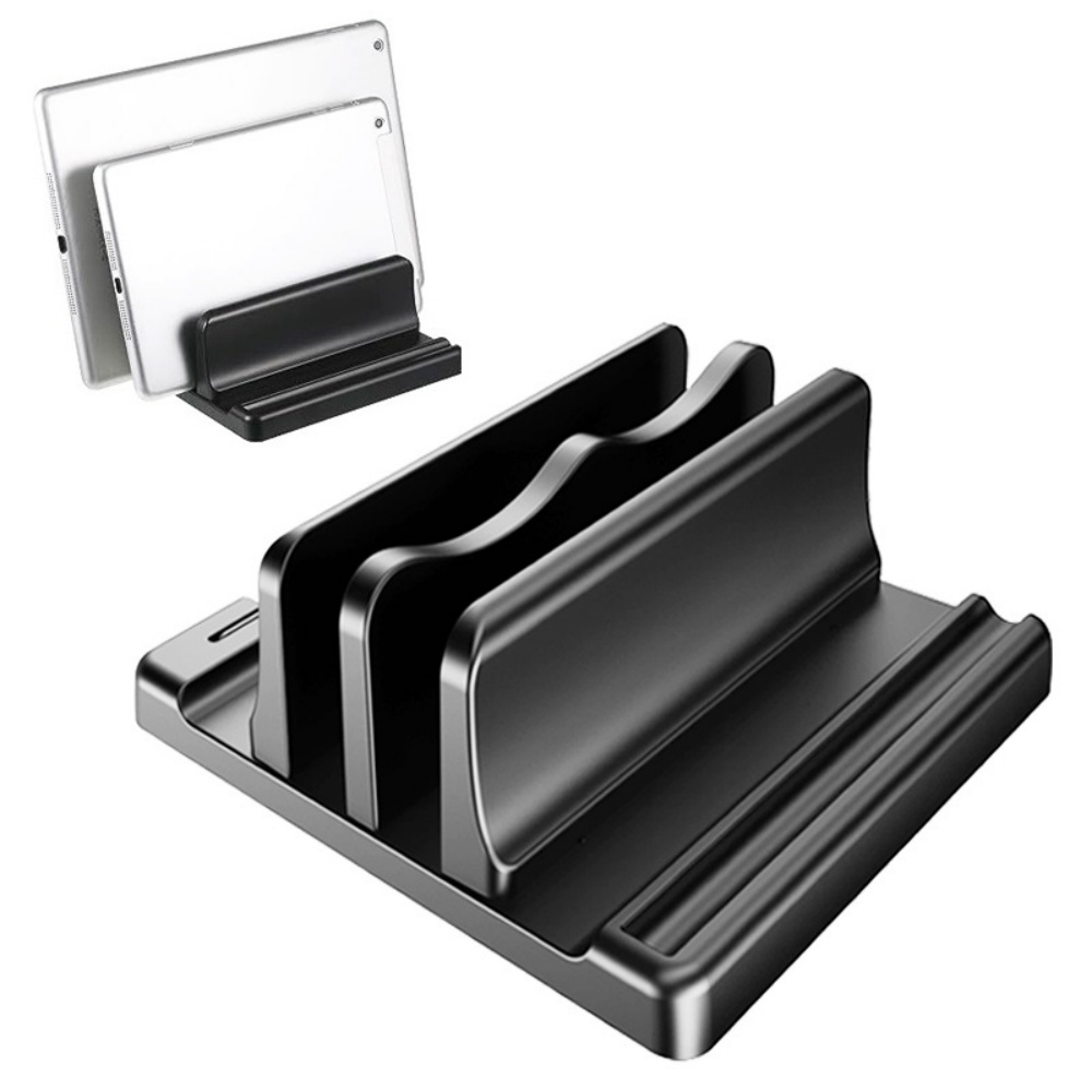 Single/Dual-Slot Vertical Lapt - Vertical Laptop Stand 评论和价格