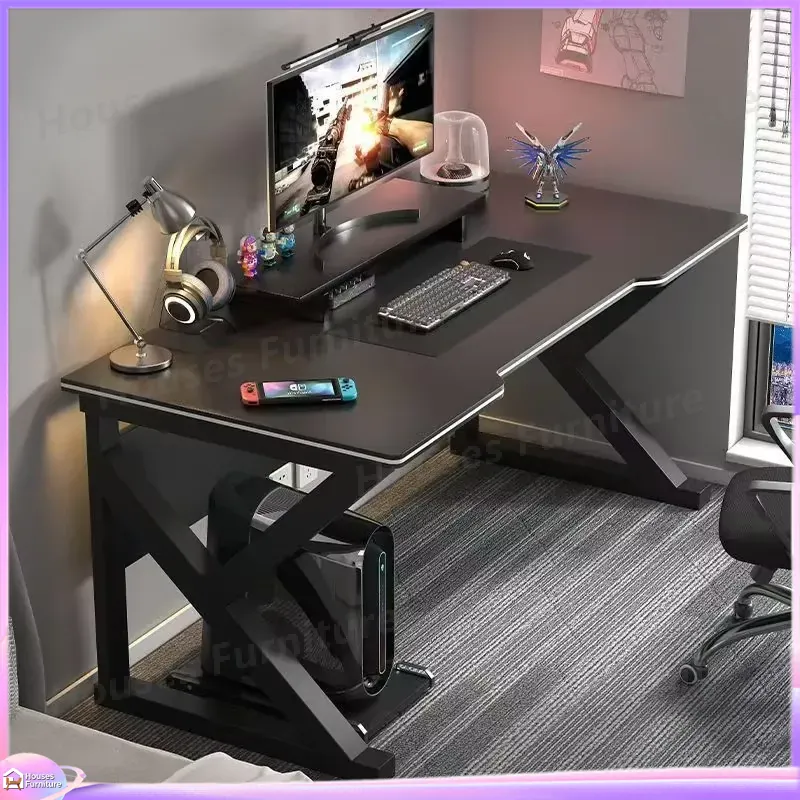 Cafe Metal Gaming Desk Black M - Desk Setup In Office 评论和价格