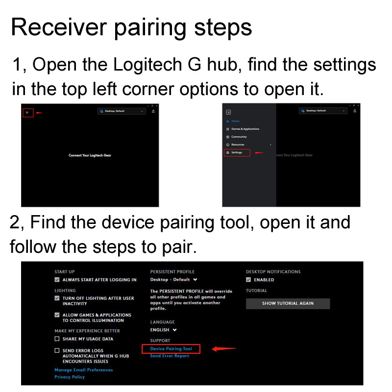 USB Dongle Mouse Receiver Adap - Logitech Mouse G502 评论和价格