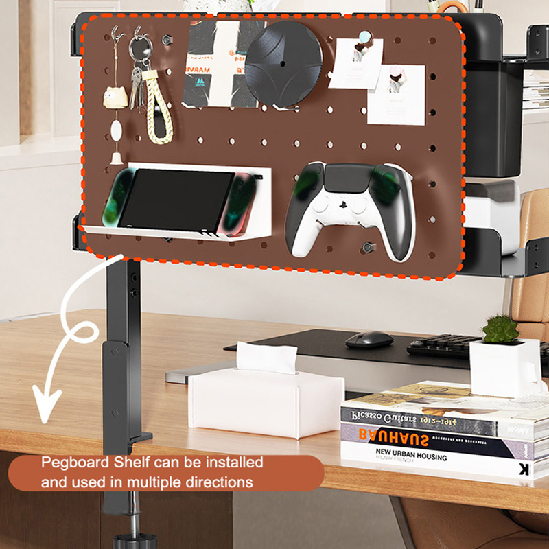 Clamp-on 14 inch Above Below D - Desk Setup Study 评论和价格