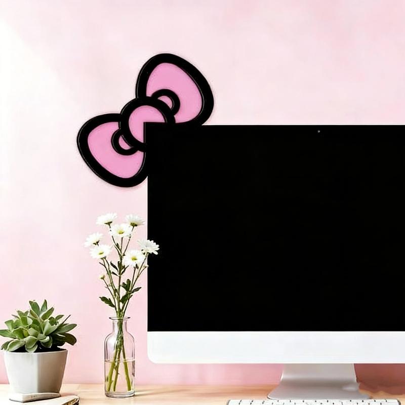 New 1/2Pcs Wooden Bowknot PC A - Desk Setup Design 评论和价格