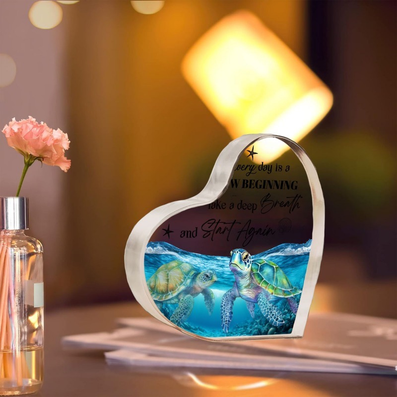 Blue Marine Life Acrylic Deskt - Desk Setup Design 评论和价格