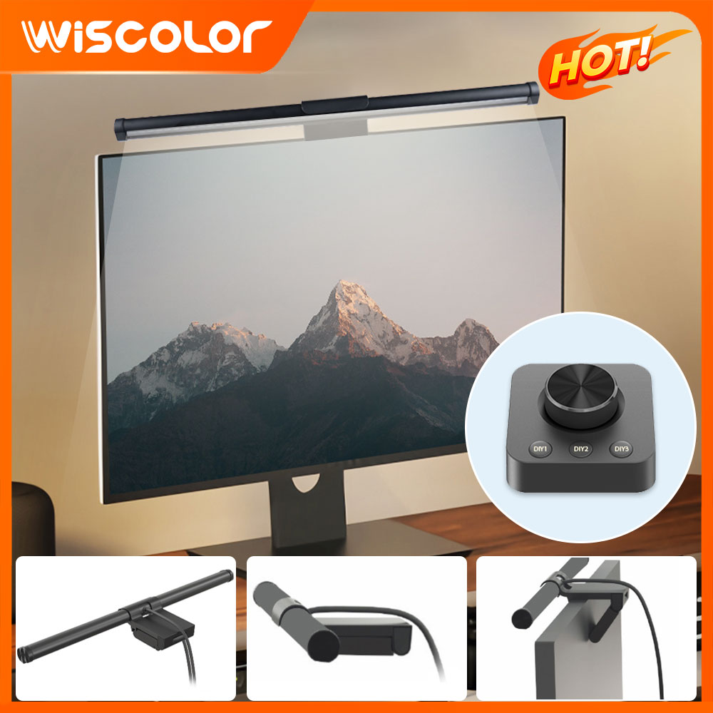 RGB Light Bar Monitor Setup De - Desk Setup In Office 评论和价格