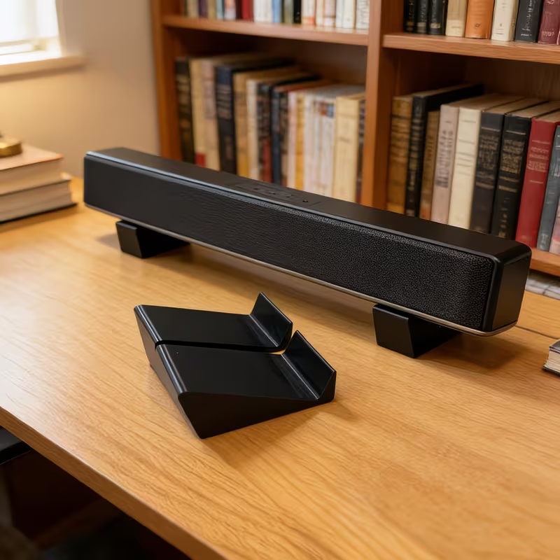 2pcs Universal SoundBar Stand  - Desk Setup Design 评论和价格