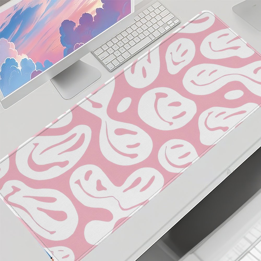 Aesthetic Pink Desk Mat Large  - Desk Setup Study 评论和价格