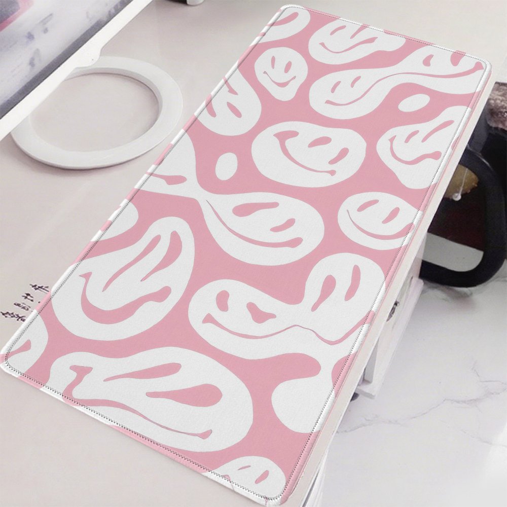 Aesthetic Pink Desk Mat Large  - Desk Setup Study 评论和价格
