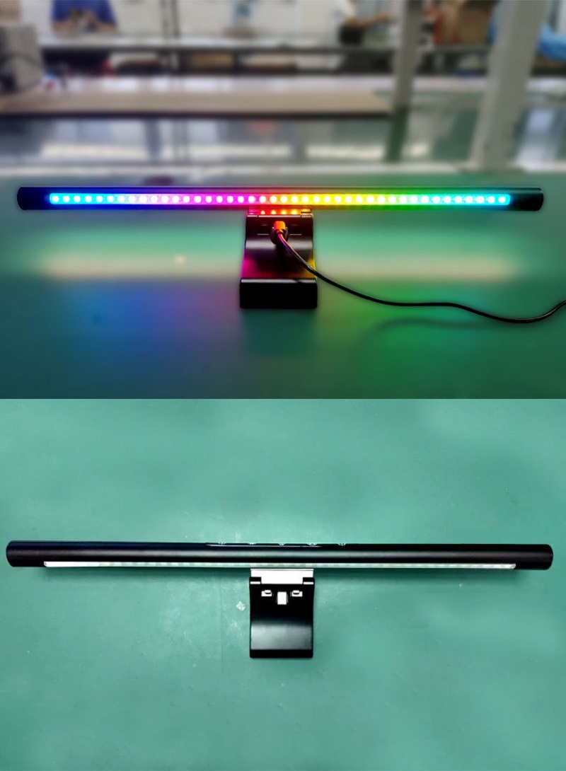 LED Monitor Hanging Desk Light - Desk Setup On Bed 评论和价格