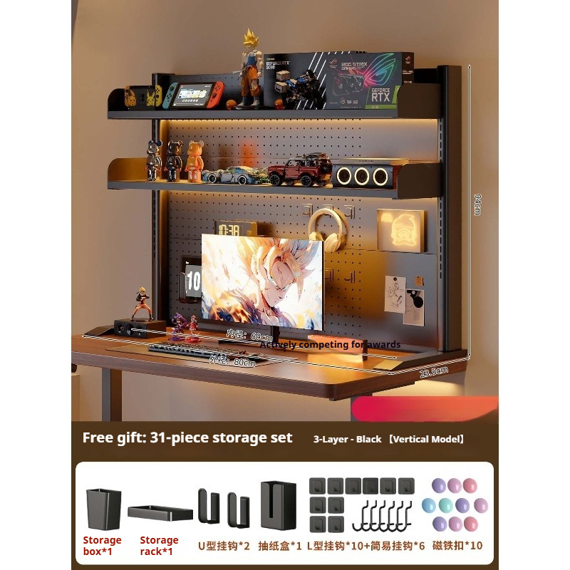 Clamp on Desk Shelf with Pegbo - Desk Setup Study 评论和价格