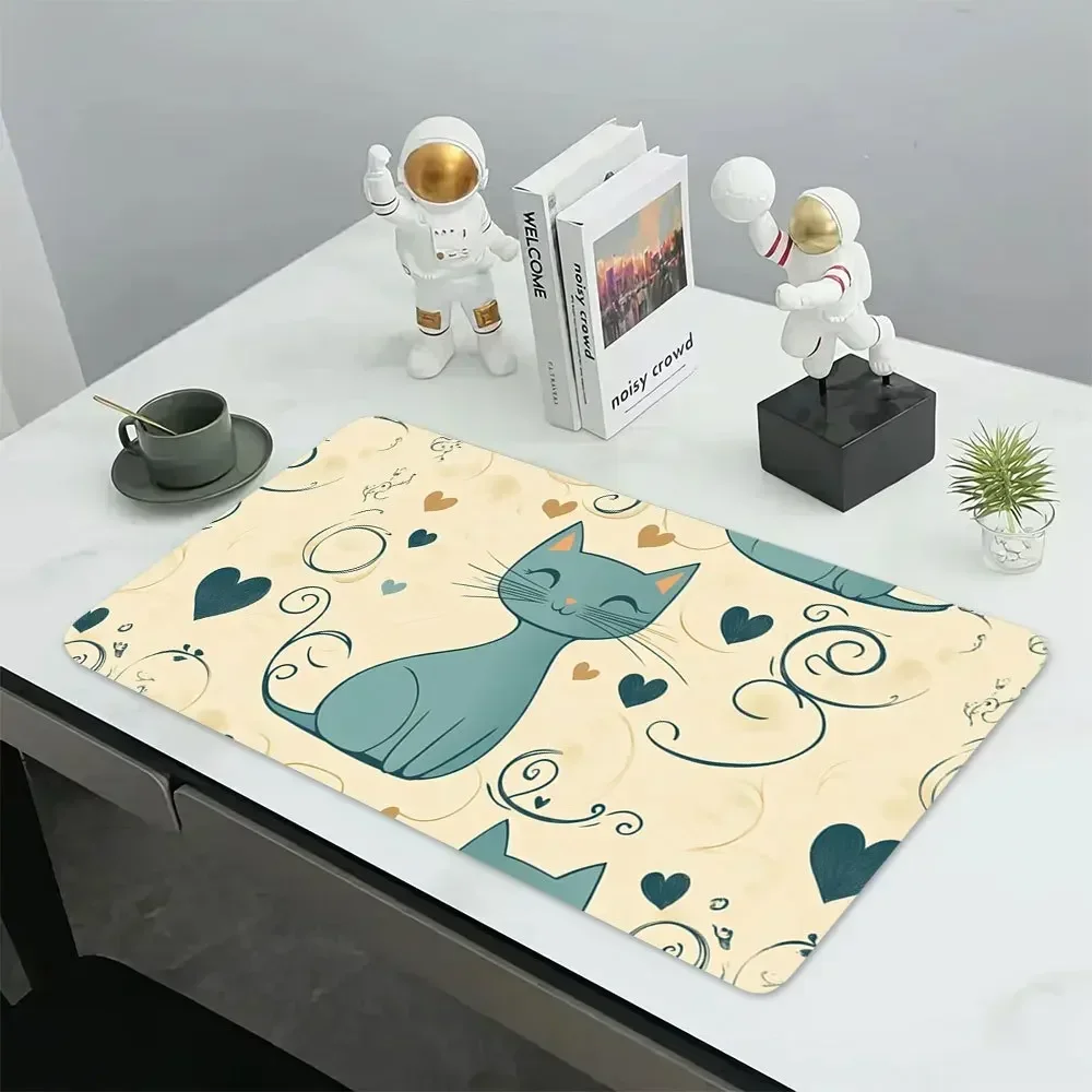 Gaming Mouse Pad 1PC Animal Ca - Desk Setup In Office 评论和价格
