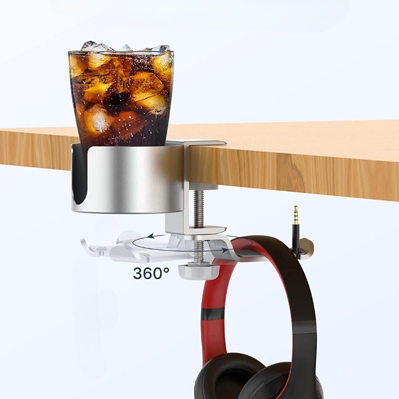 360° Rotating Desk Headphone H - Desk Setup In Office 评论和价格