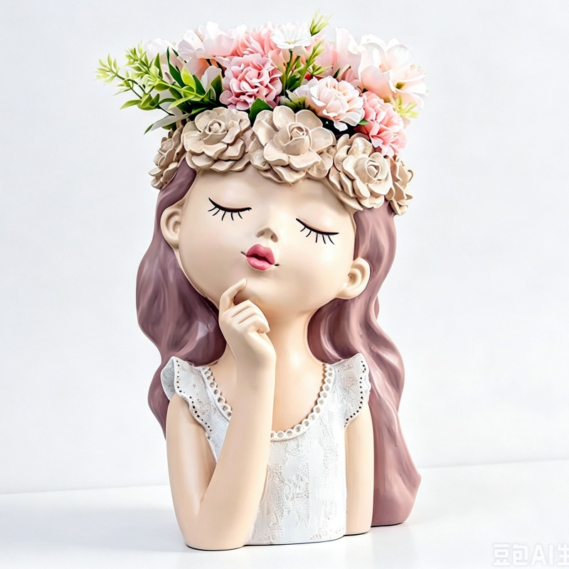 Contemplative Flower Fairy Vas - Desk Setup Plant 评论和价格