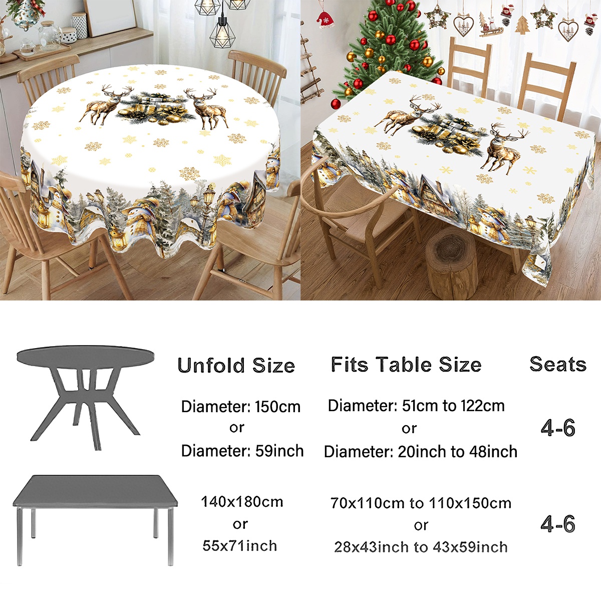 Merry Christmas White Golden T - Desk Setup Design 评论和价格