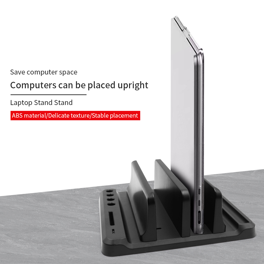 Vertical Laptop Stand Plastic  - Desk Setup Macbook 评论和价格