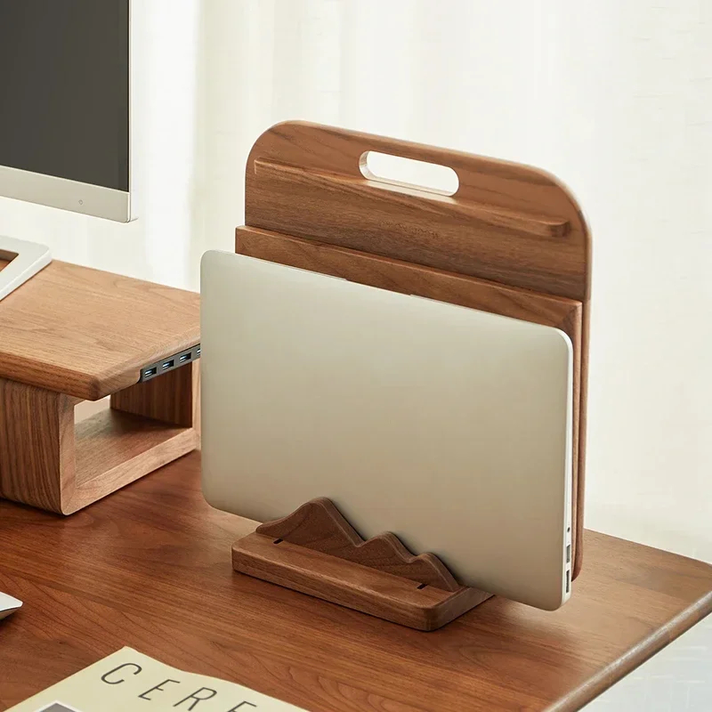 Custom Wooden Laptop Stand Ver - Vertical Laptop Stand 评论和价格