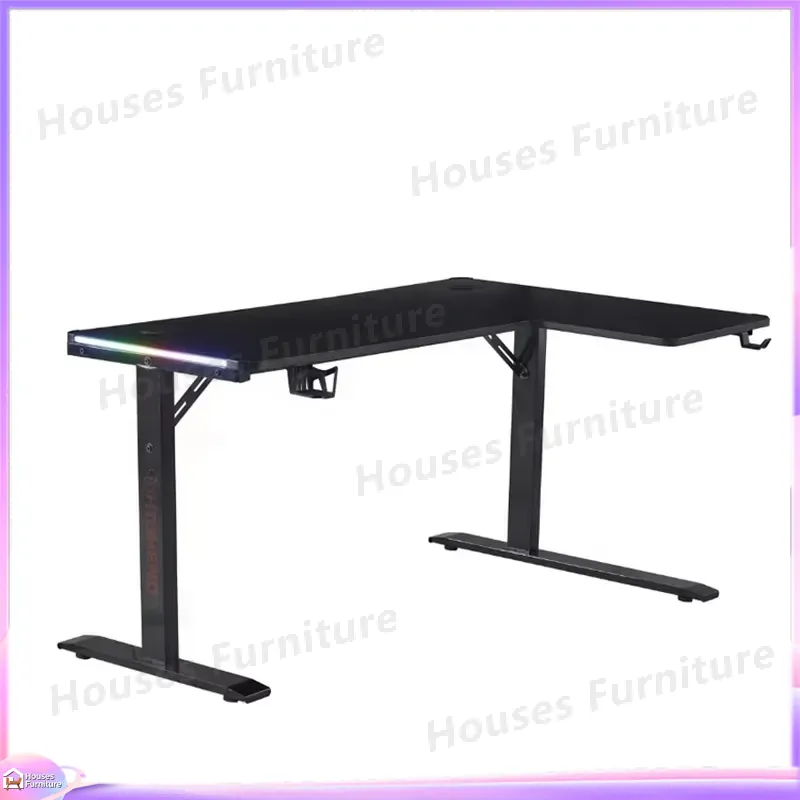 Large 160cm Gaming Desk with L - Desk Setup In Office 评论和价格