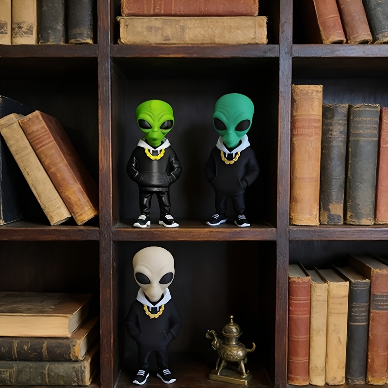1 Piece Green Alien Figure wit - Desk Setup Design 评论和价格