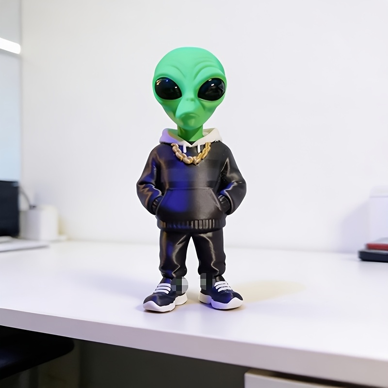 1 Piece Green Alien Figure wit - Desk Setup Design 评论和价格